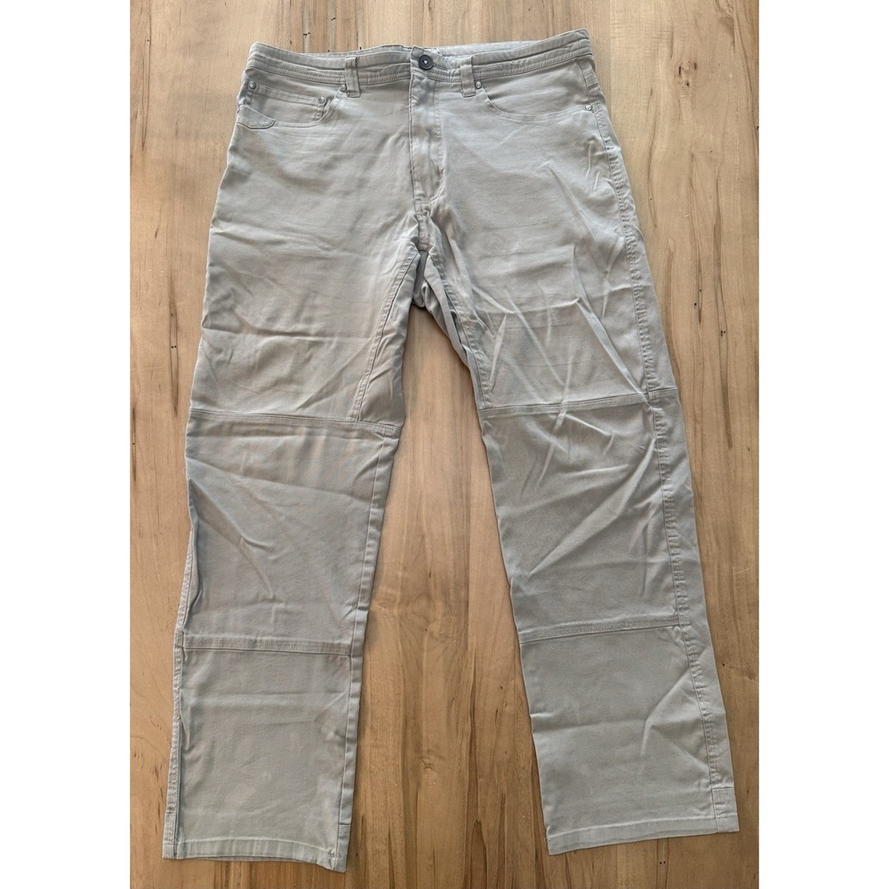 Men's Killik Pants Size 34x34 Tan Ripstop Hiking Hunting Outdoors Lightweight